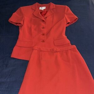 Chic Burnt Orange Skirt Set by Barami